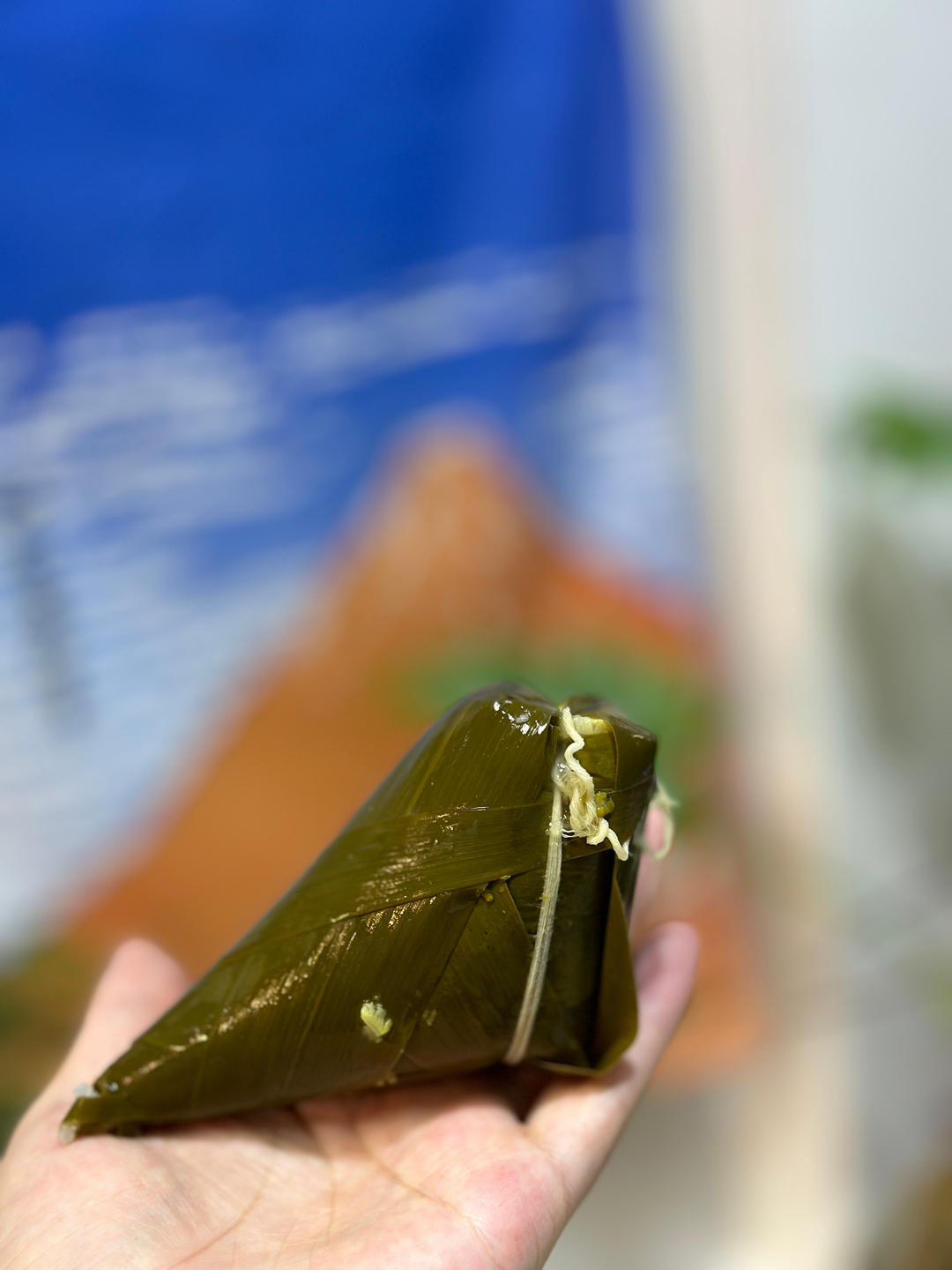 原汁原味的白米粽