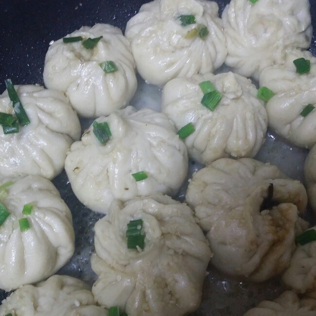 直接发酵法的白胖包子