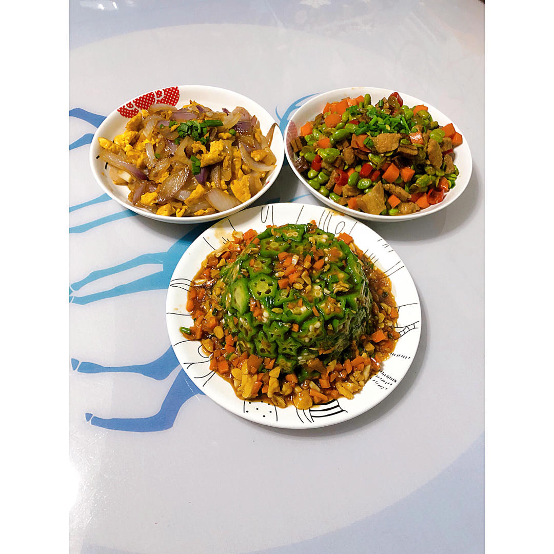 美的秋葵土豆泥