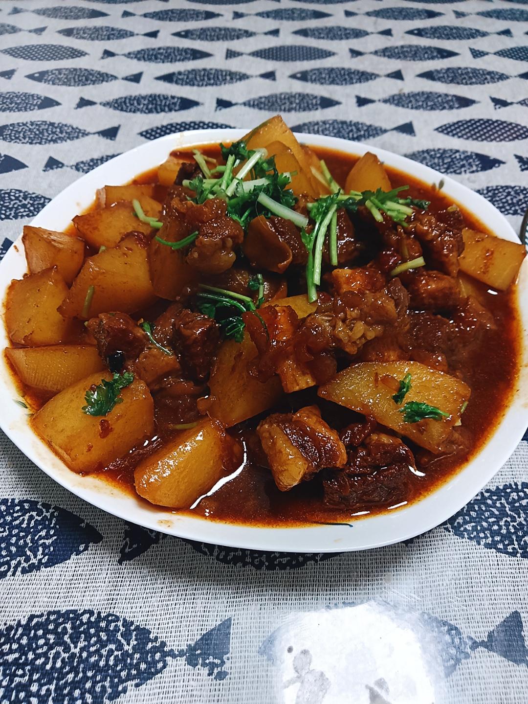 金牌🥇西红柿土豆炖牛腩