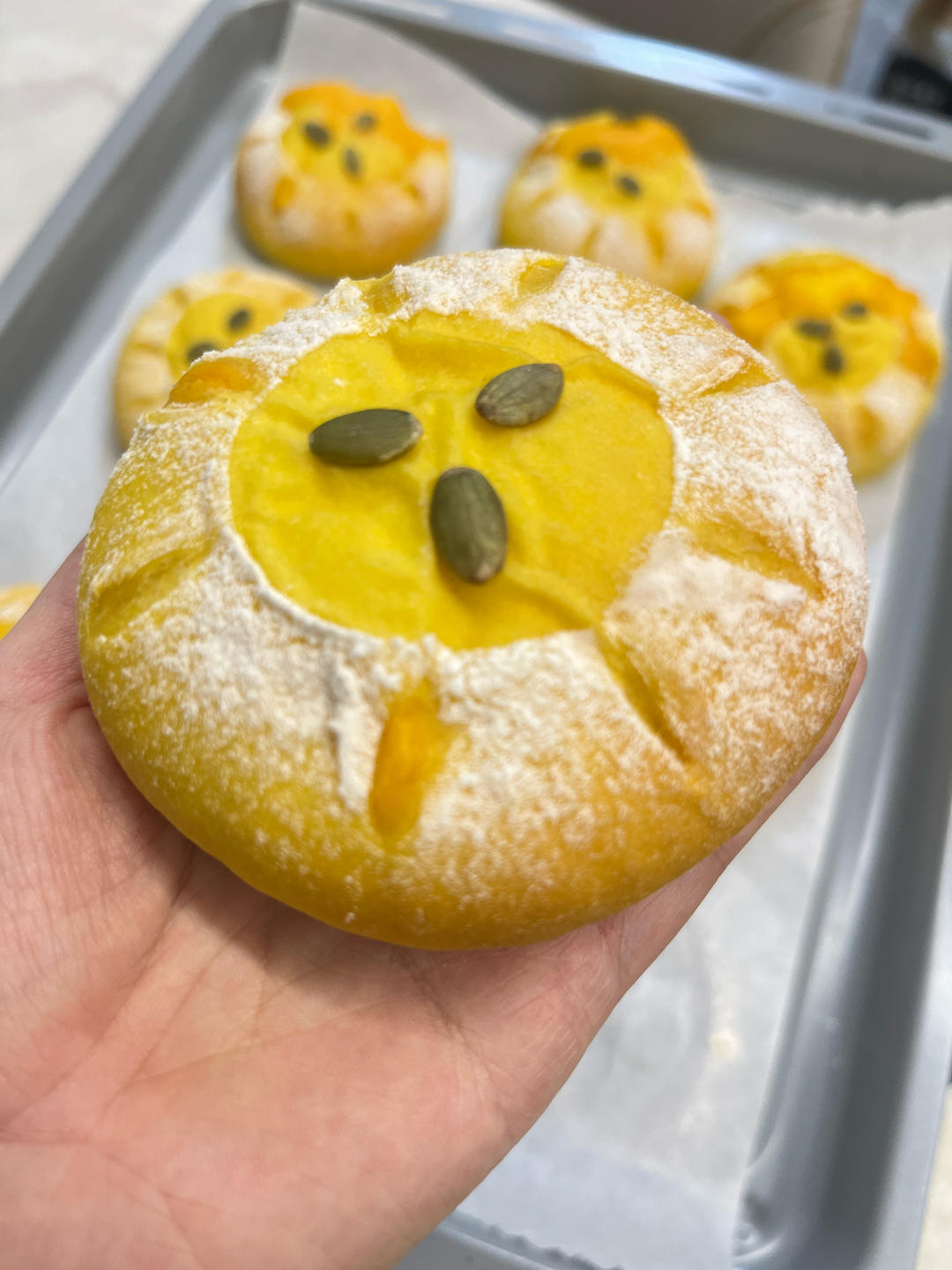 【跟做有奖】🎃南瓜乳酪面包/软欧