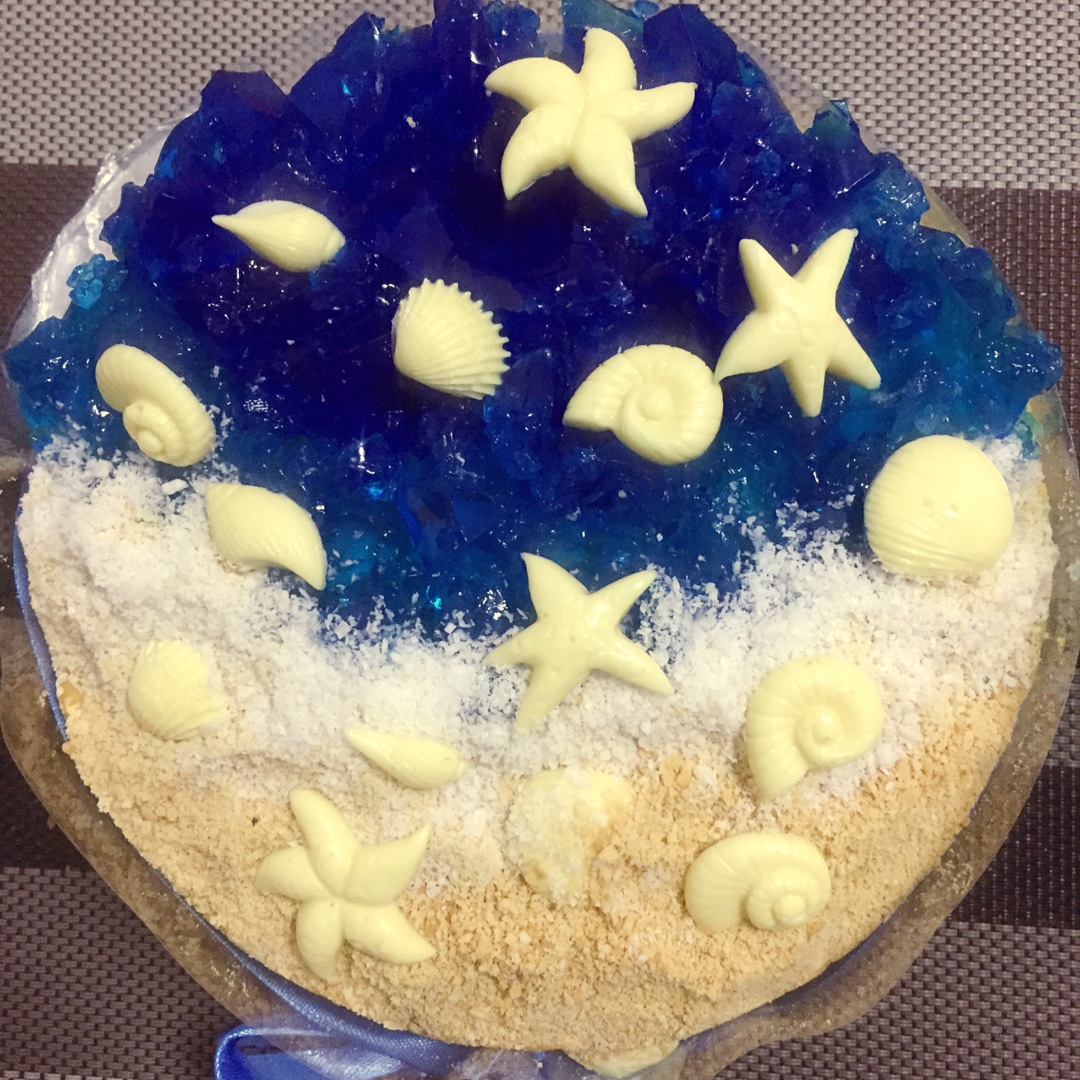 海洋酸奶慕斯蛋糕