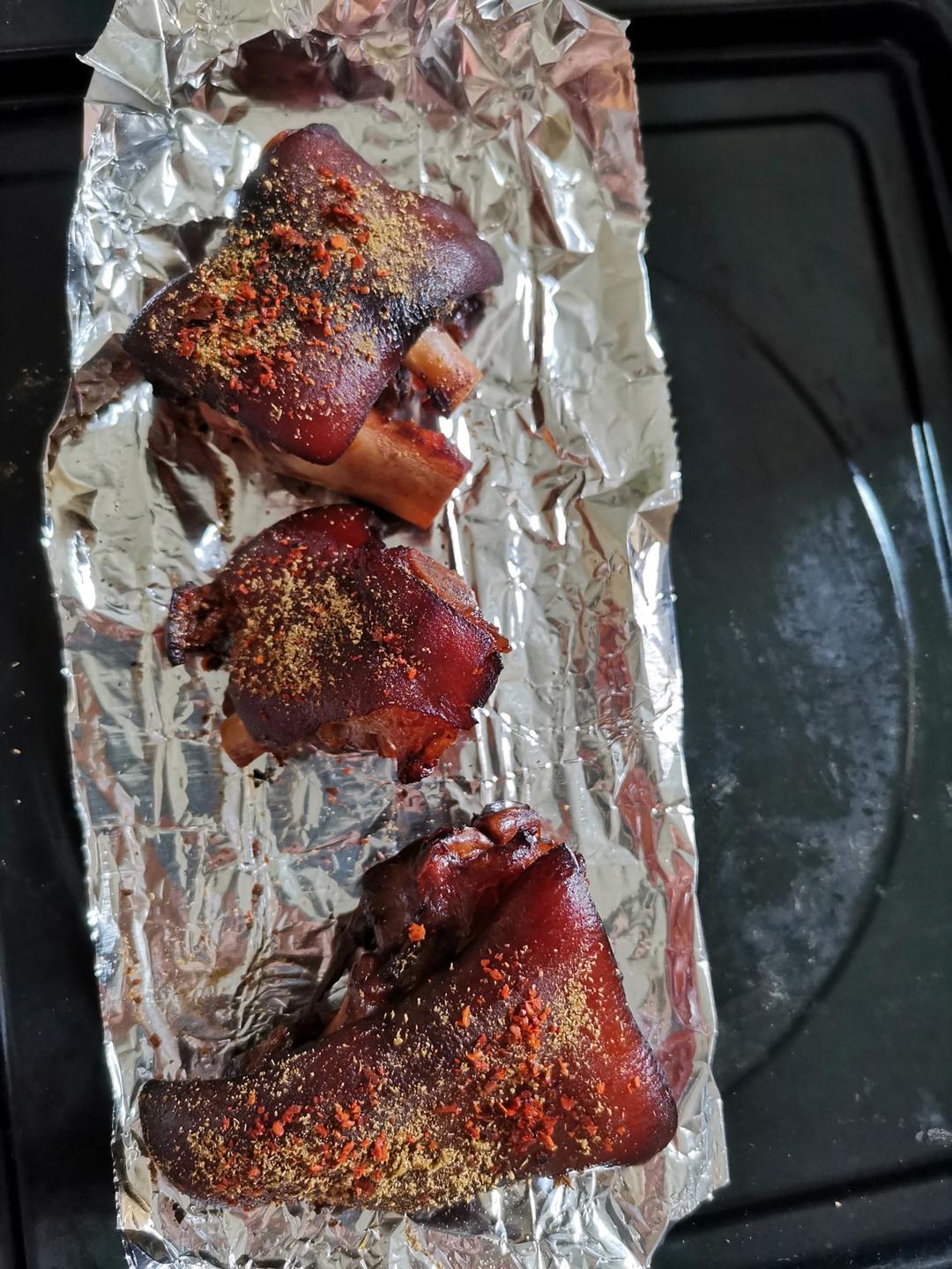 香烤猪蹄（太好吃了）