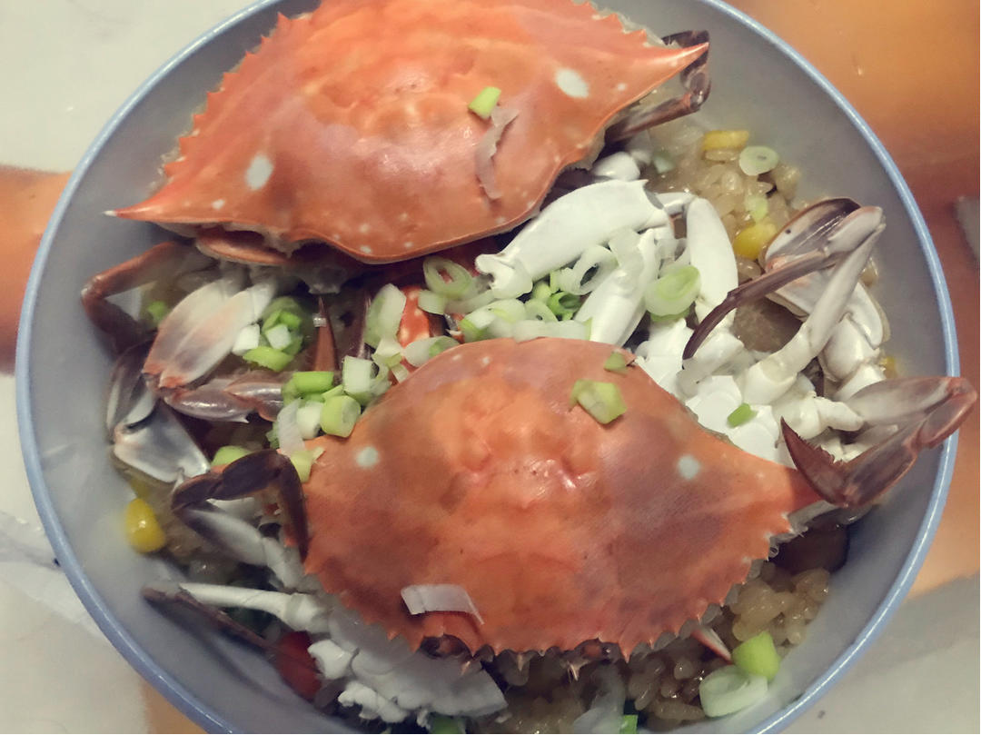 青蟹什锦糯米饭