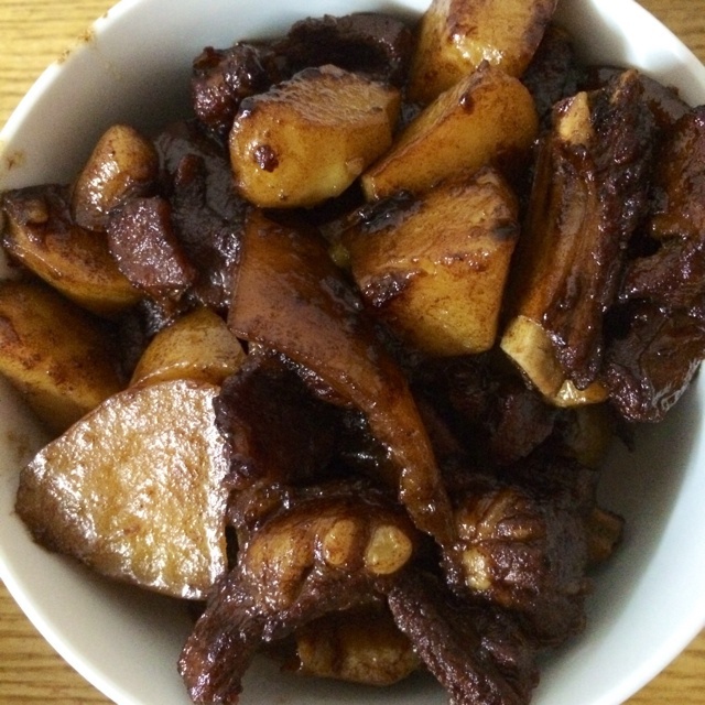 土豆烧肉