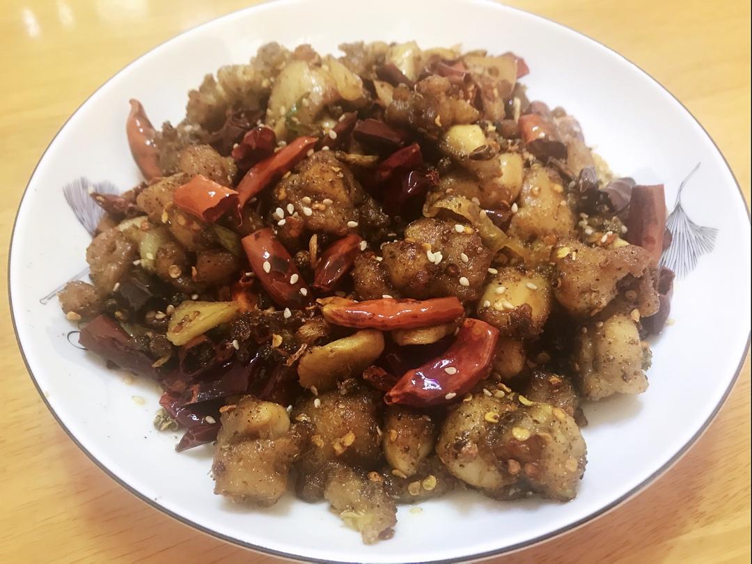 家庭版辣子鸡块的做法