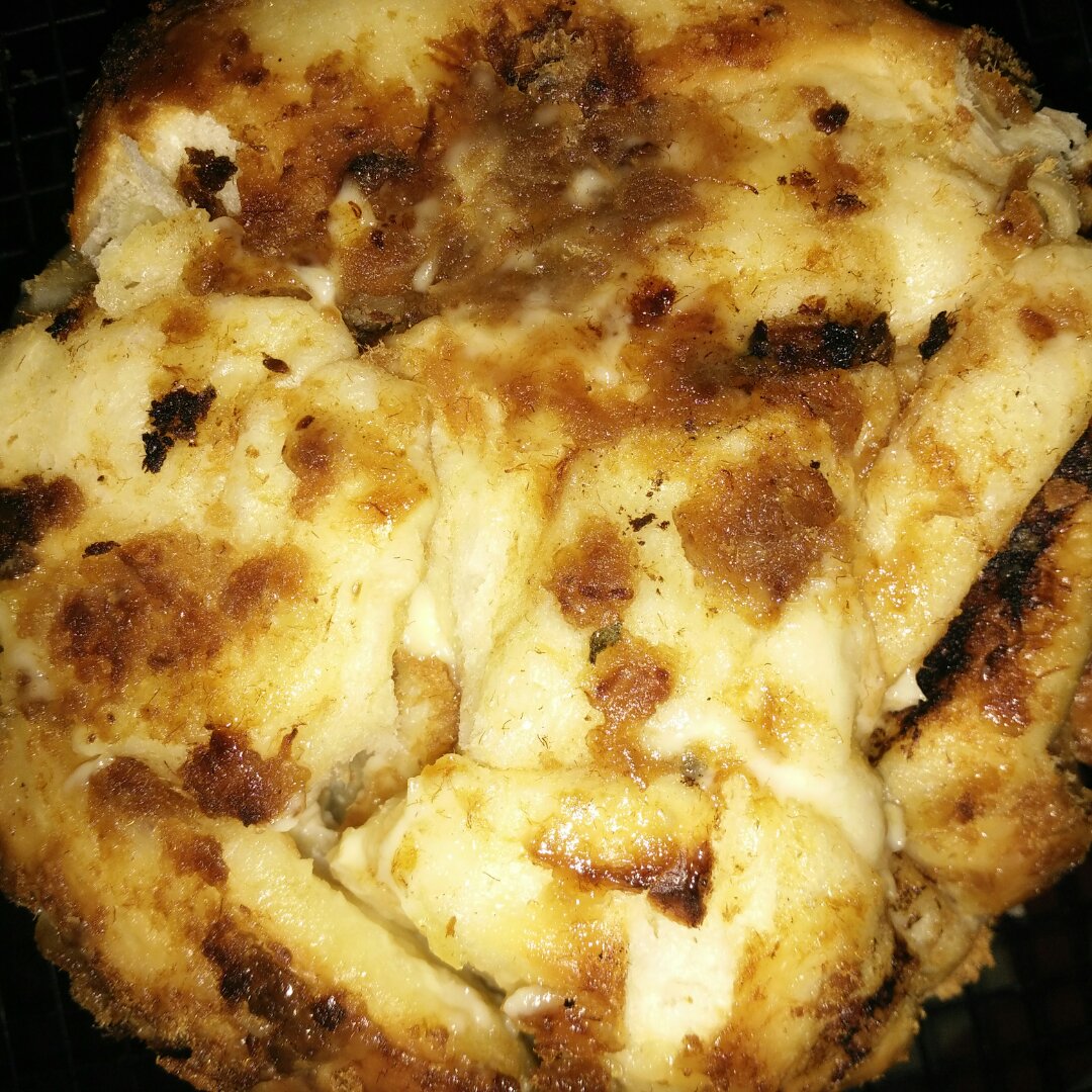 肉松手撕面包—超软会爆浆的面包哟