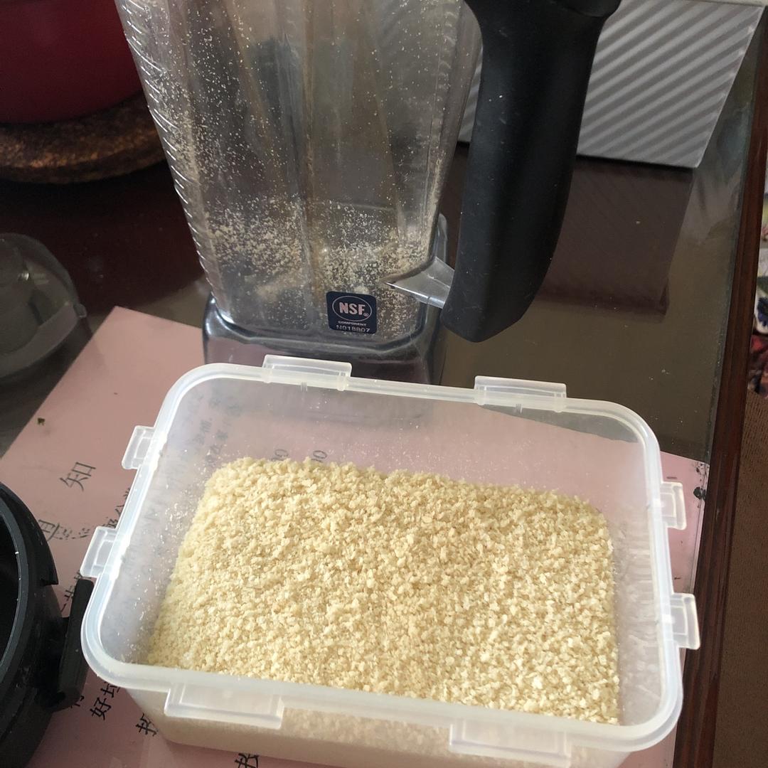 自制面包糠【微波炉版】