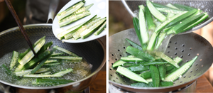 营养易做的养胃菜-白灼秋葵的做法 步骤3
