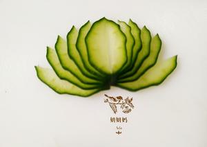 简单美丽的🌺黄瓜花盘饰的做法 步骤6