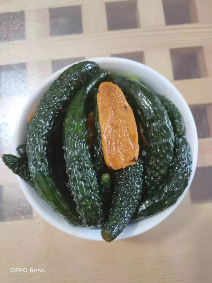油焖黄瓜咸菜