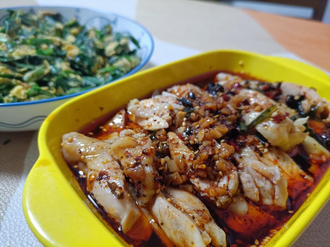鸡胸肉这样做巨好吃❗️凉拌鸡丝😋低脂高蛋白