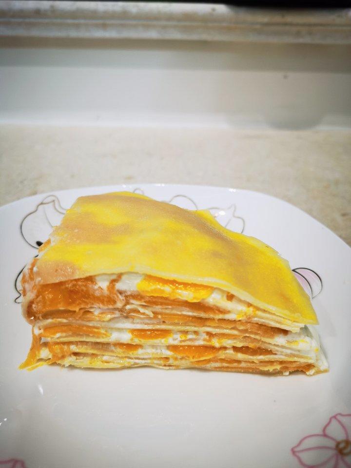 芒果千层蛋糕，100%成功告别煎皮无能