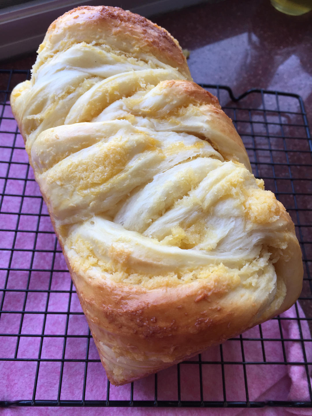 椰蓉满满吐司！幸福的味道。