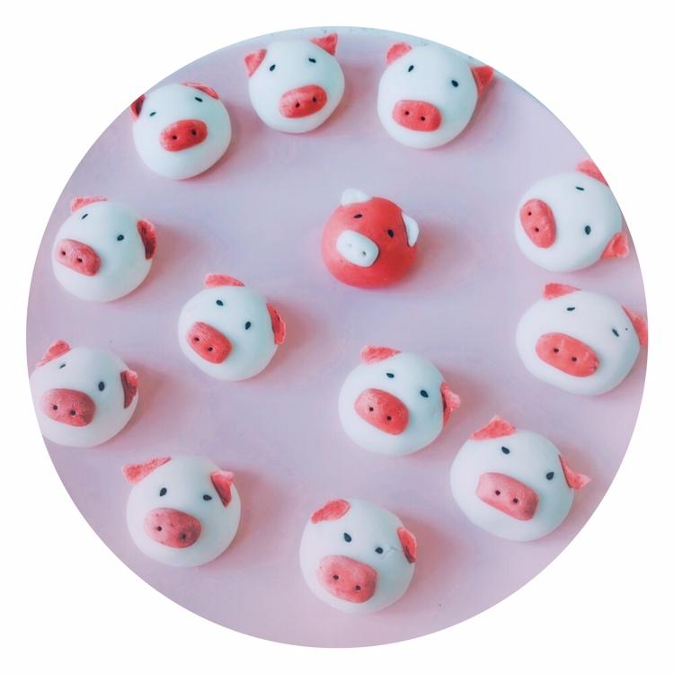 猪猪汤圆卡通汤圆大集合