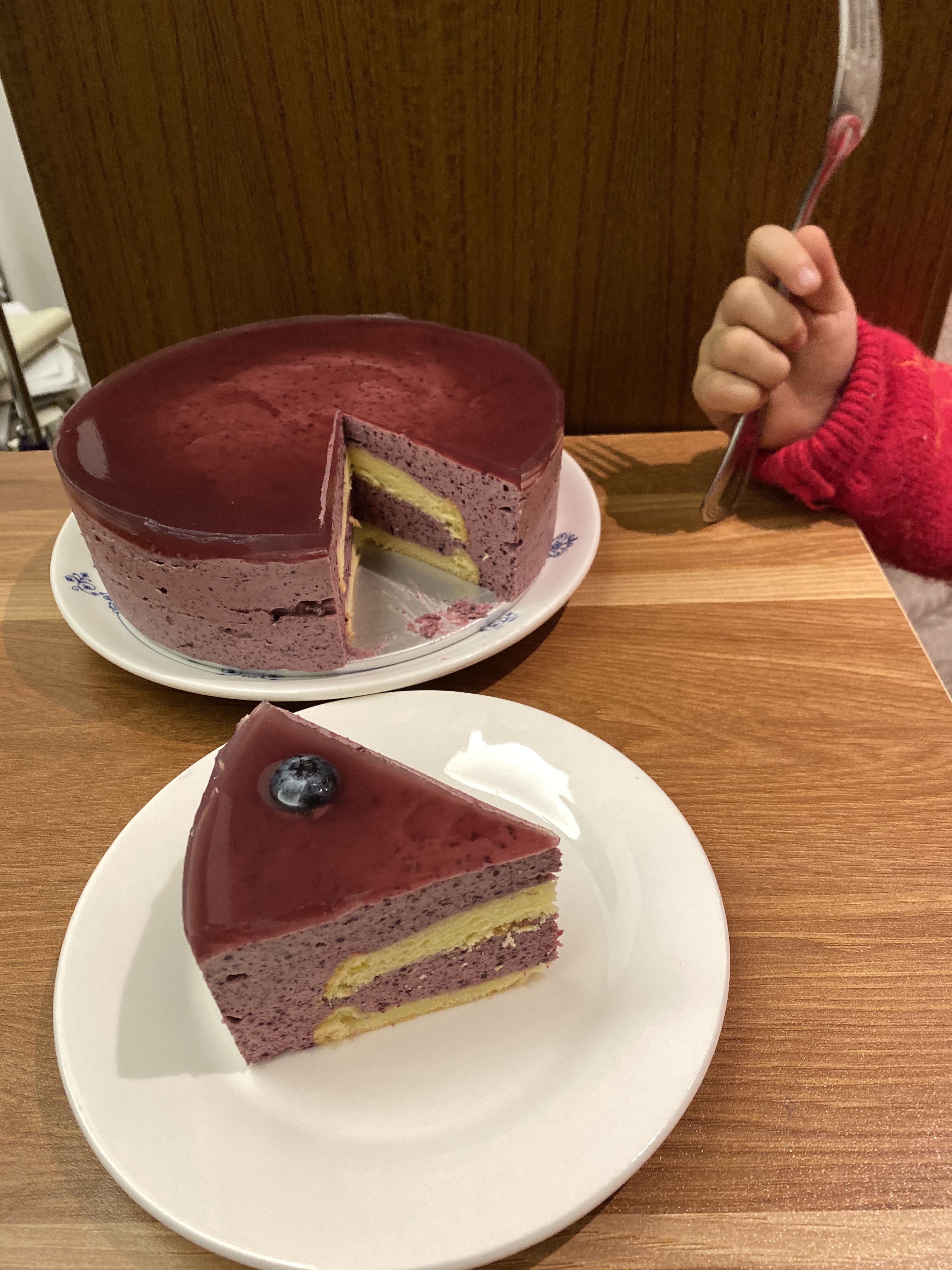 桑葚慕斯蛋糕（7寸）的做法