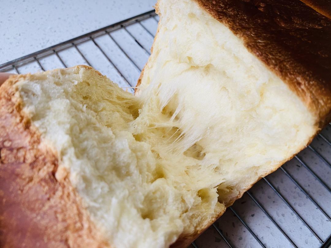 纯奶手撕吐司的做法 步骤1