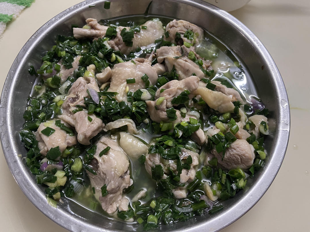 1.2.34只需4步，做个葱油鸡