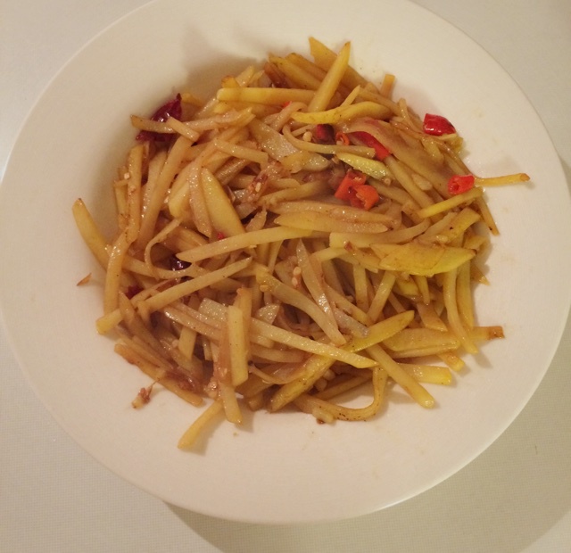 醋溜土豆丝