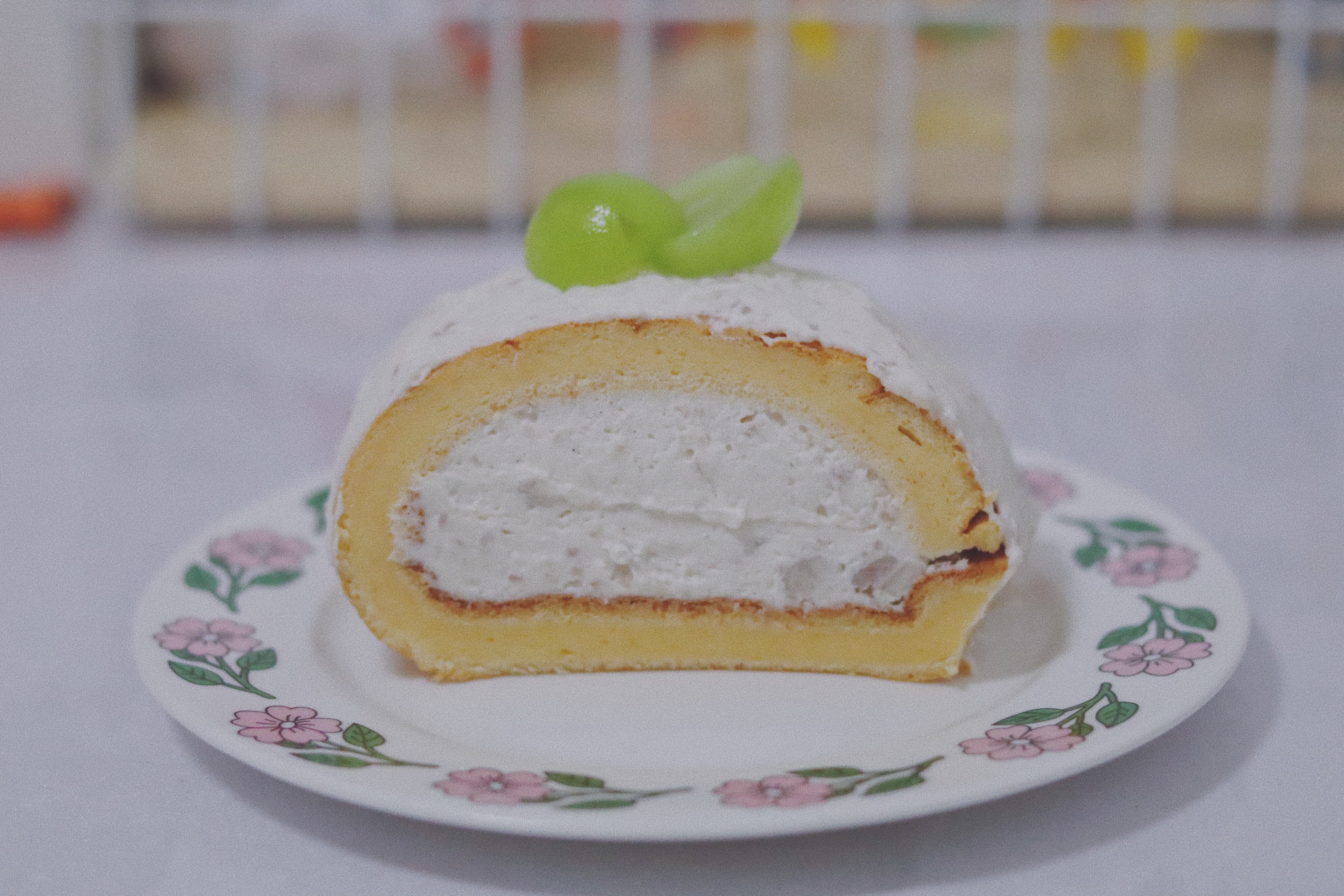 【北鼎烤箱食谱】芋泥奶油蛋糕卷的做法 步骤11