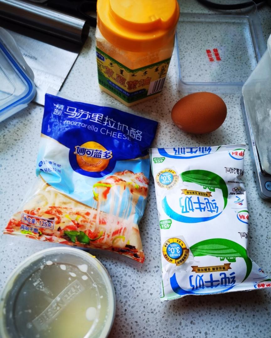纯奶手撕吐司的做法 步骤1