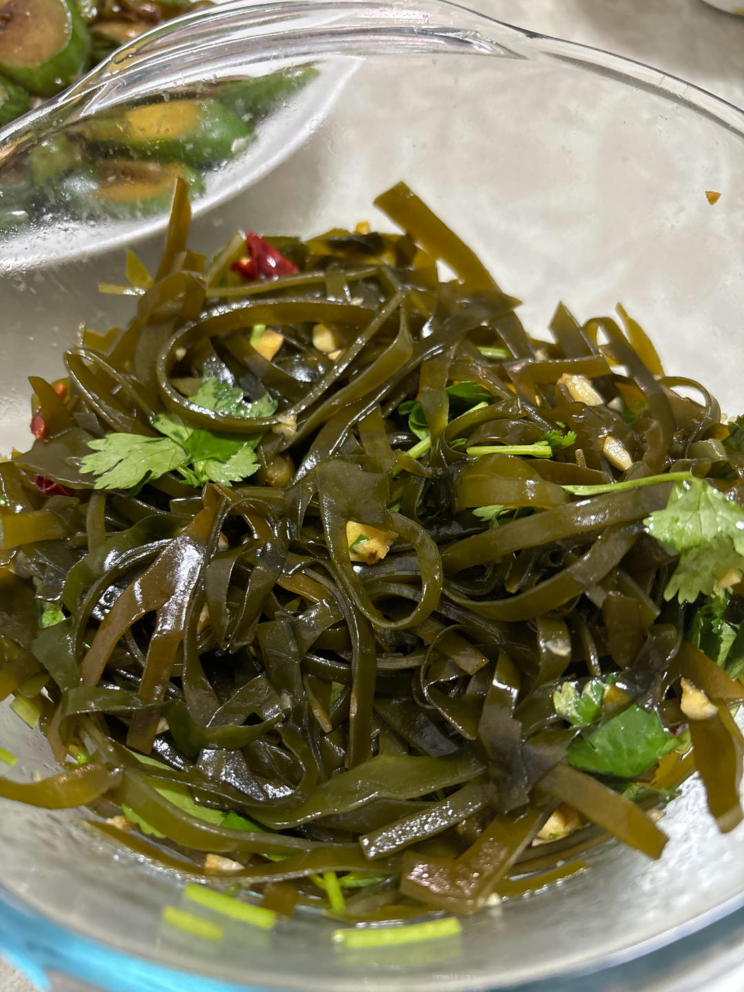 香辣开胃的凉拌海带丝