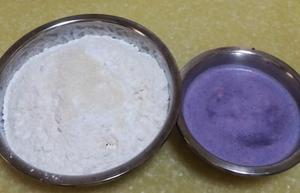 香香软软的紫甘蓝馒头的做法 步骤3