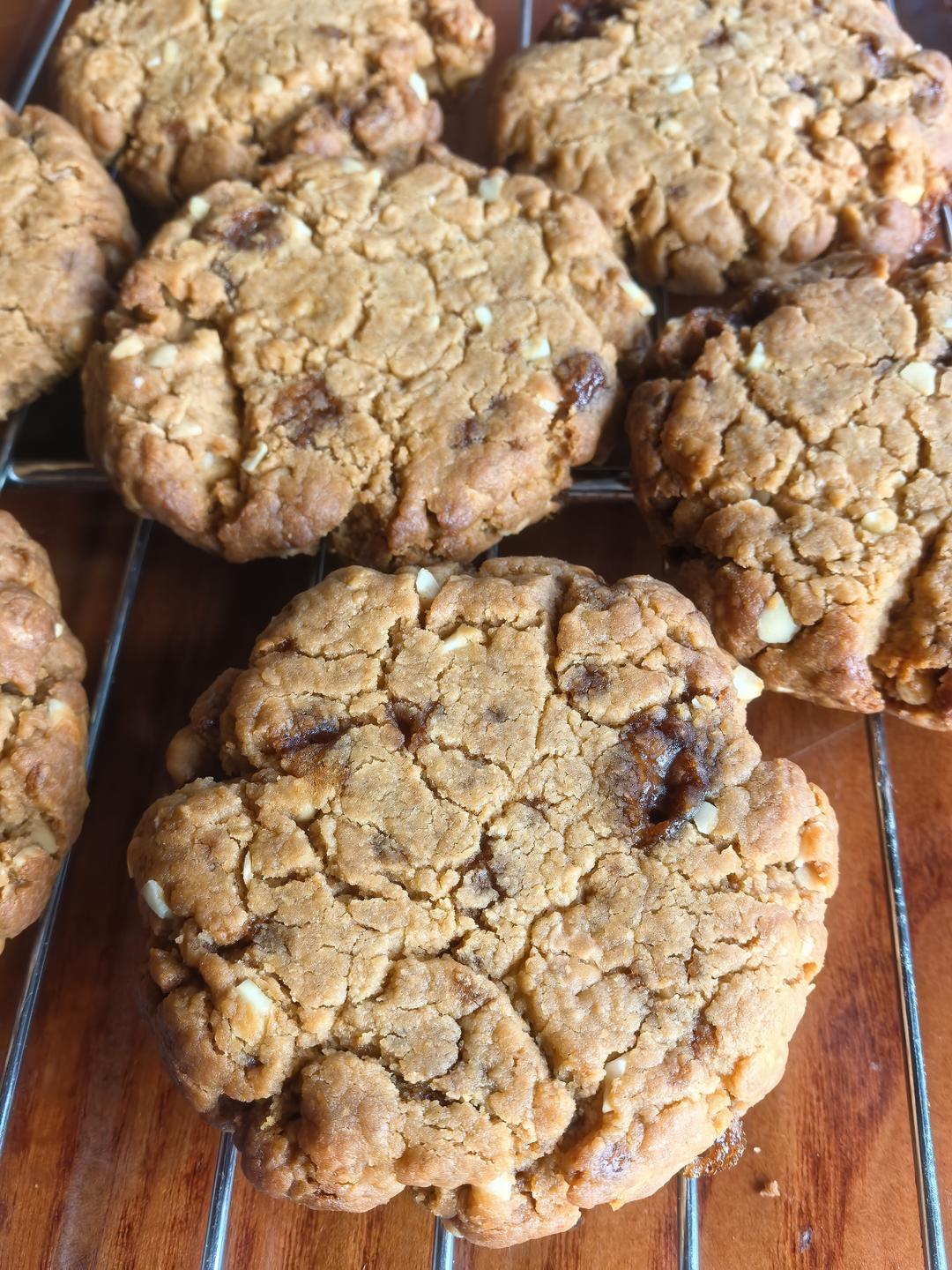 不费脑搅一搅 酥酥的花生酱美式曲奇