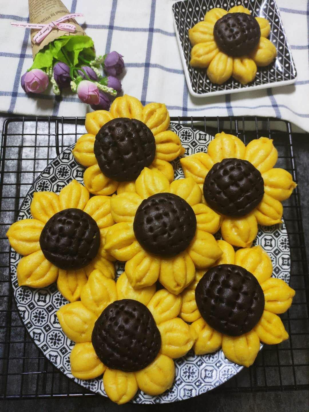 向日葵南瓜馒头