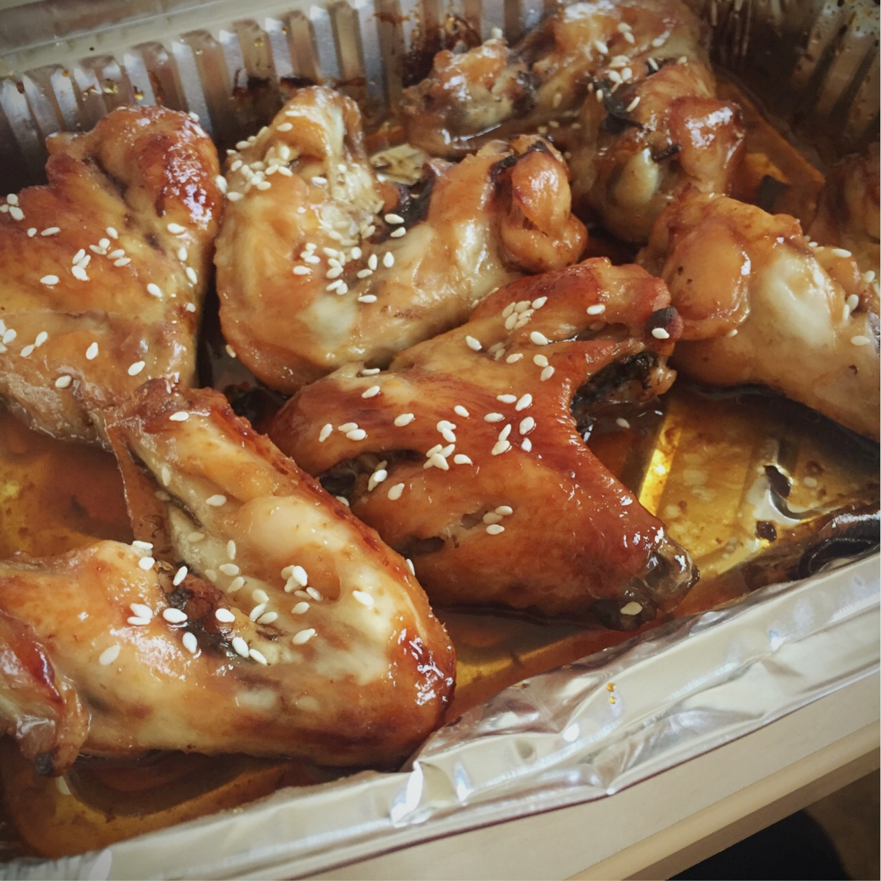 烤箱版蜜汁烤翅