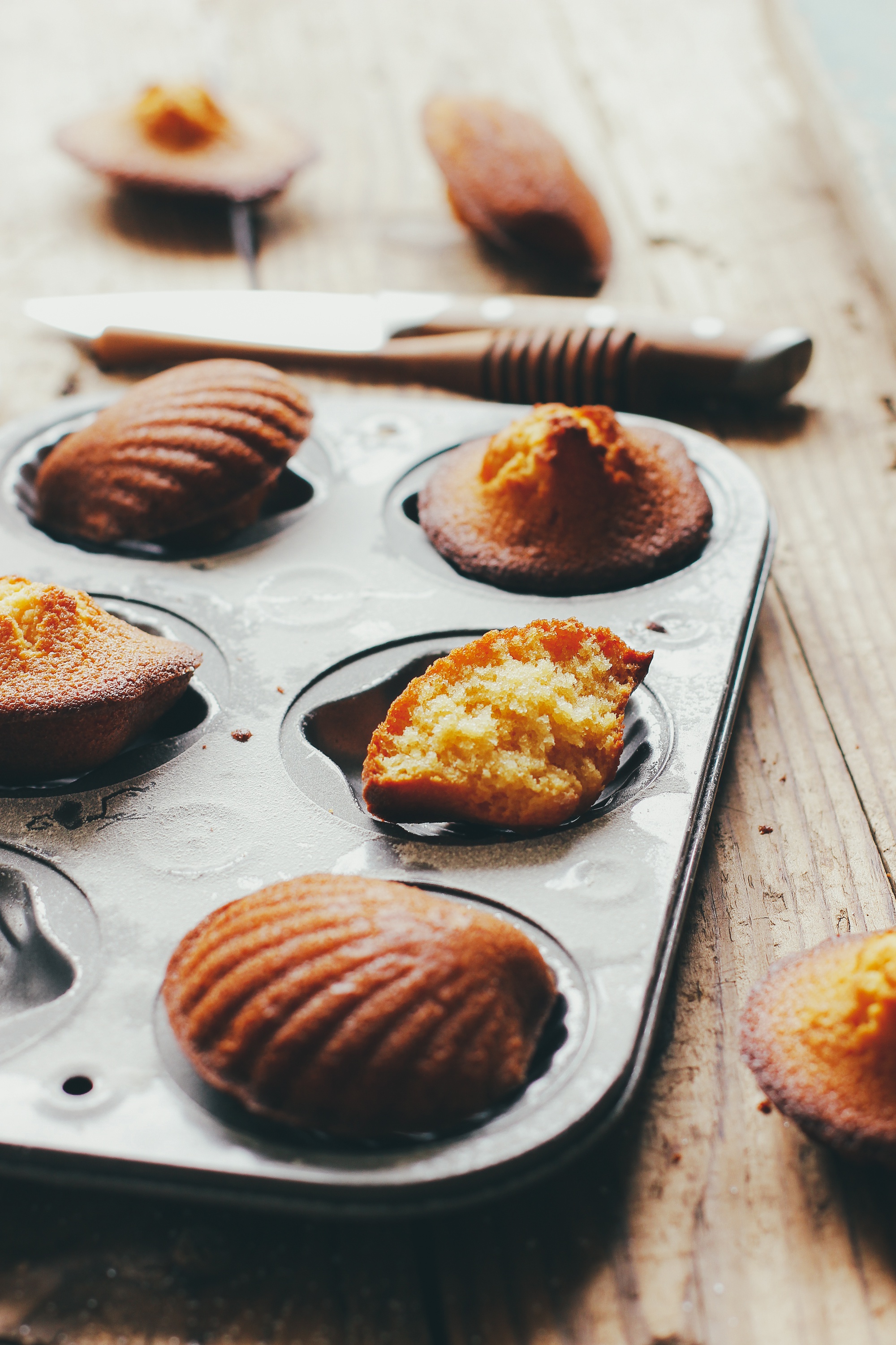 王光光光光做的焦糖玛德琳