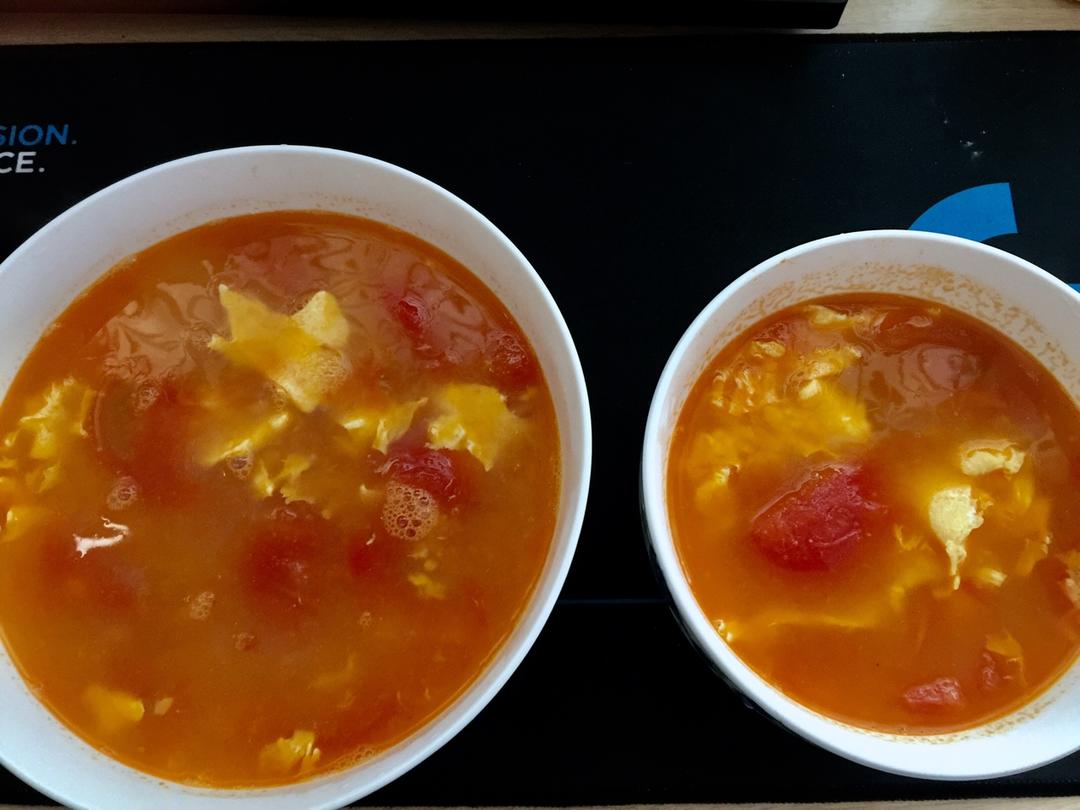 好喝到爆的西红柿鸡蛋汤