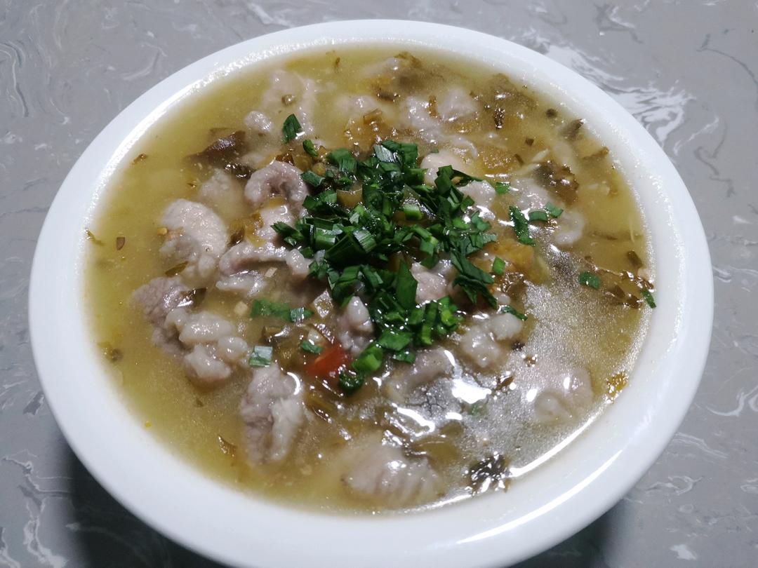 超嫩滑肉（瘦肉）丝瓜汤
