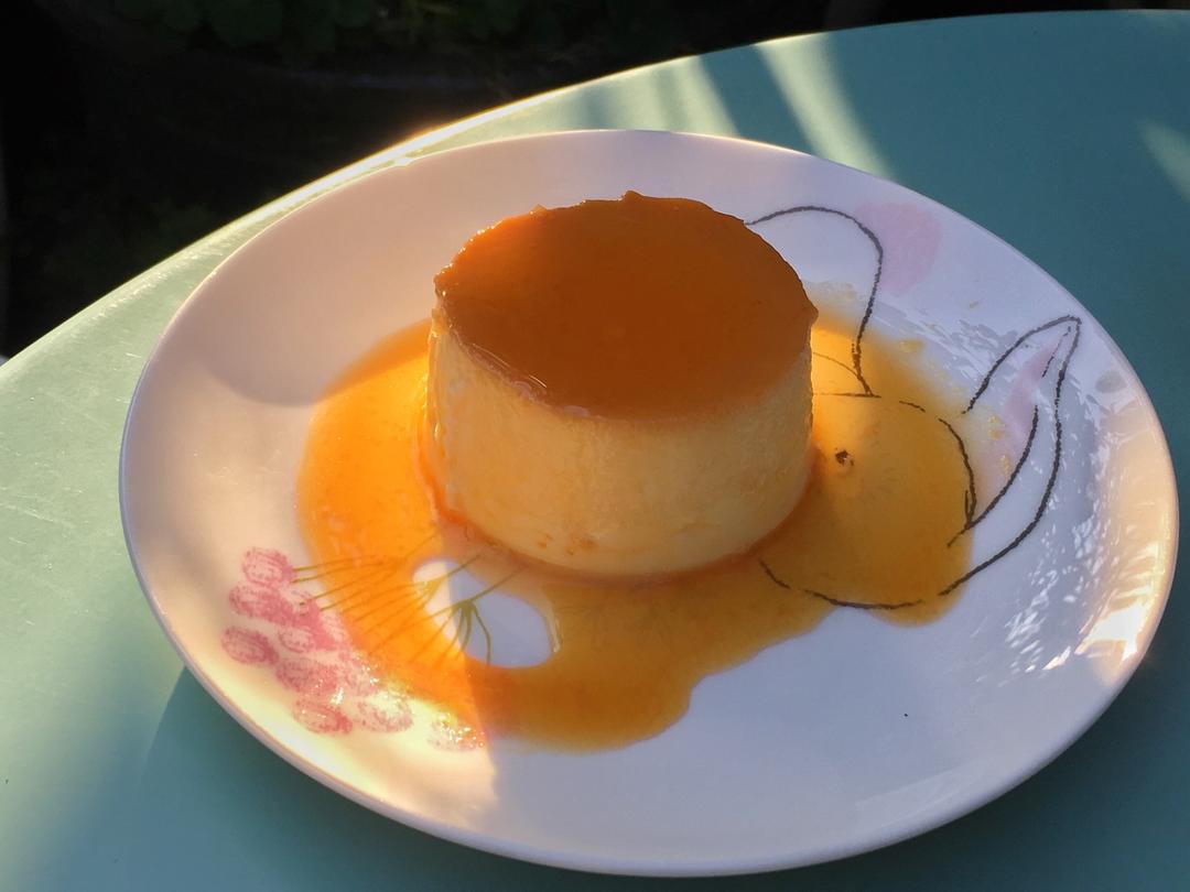 1年7本食谱100道菜，之98：焦糖蒸（烤）布丁