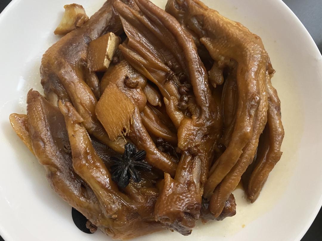 卤鸭掌不好吃你打我