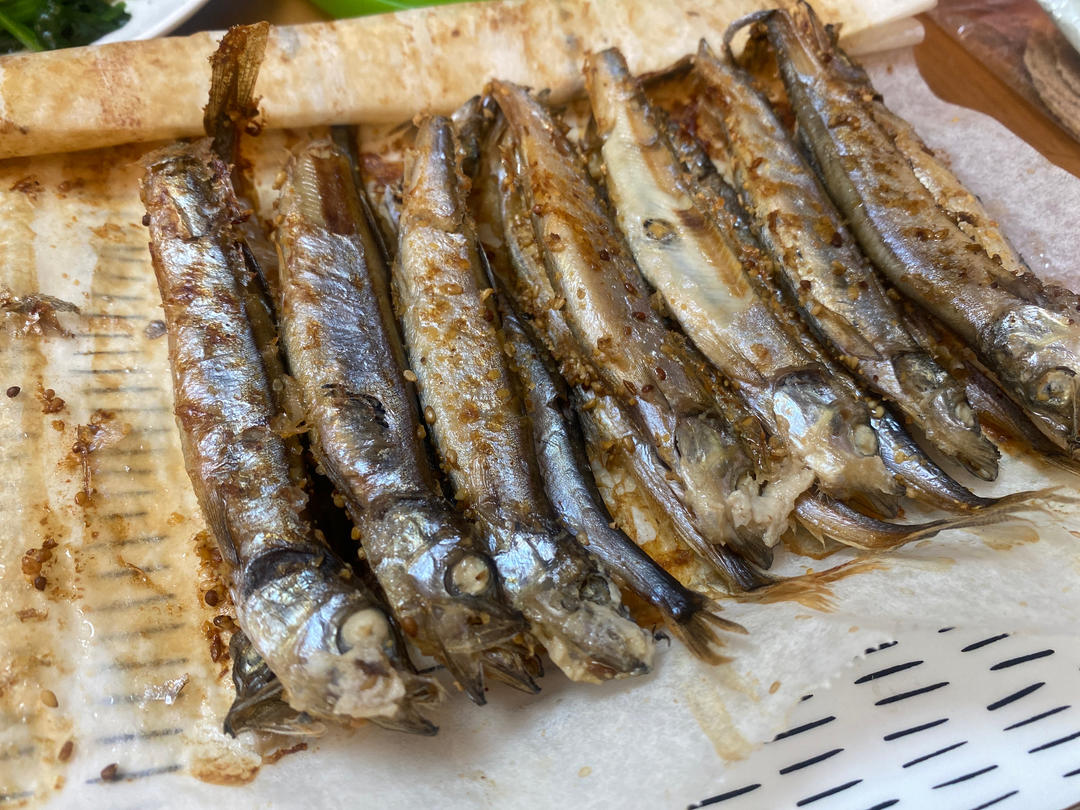 #零厨艺#香烤多春鱼（空气炸锅版）