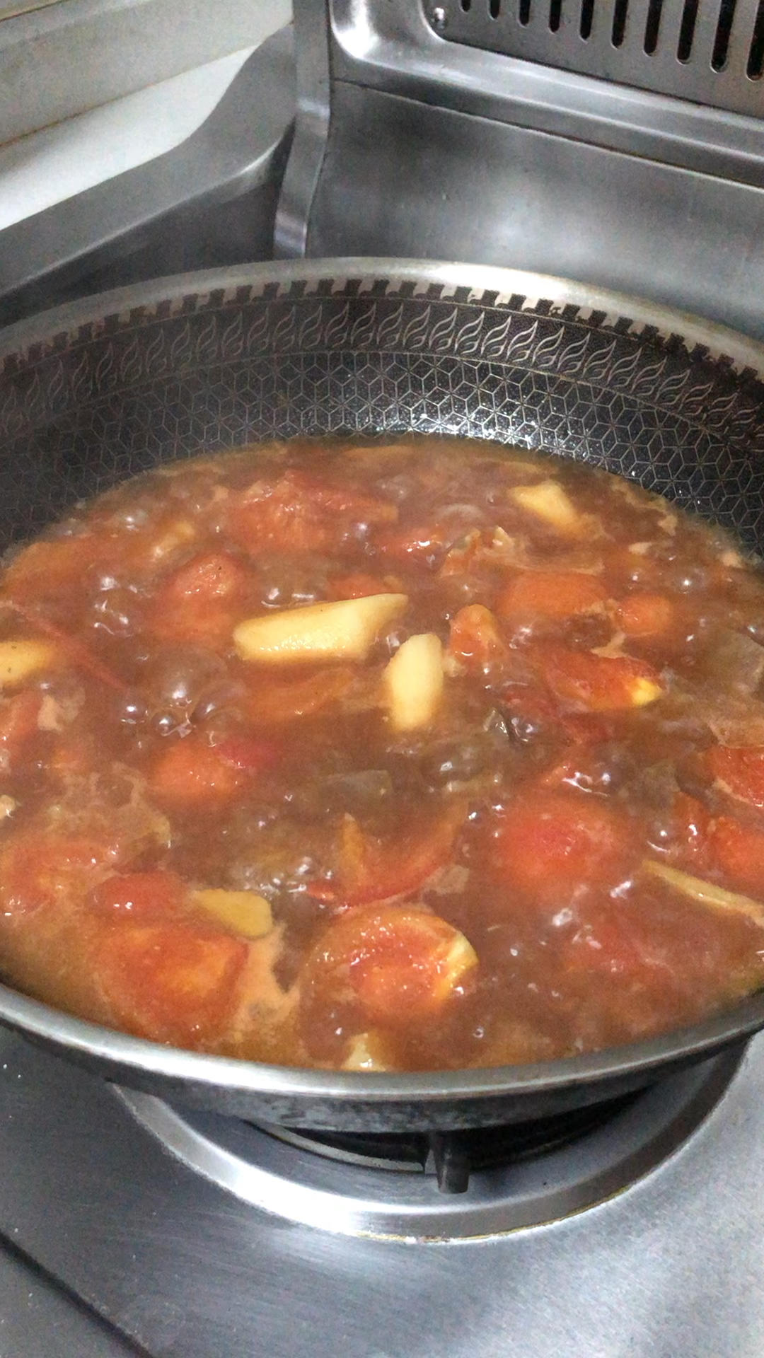 番茄土豆炖牛腩