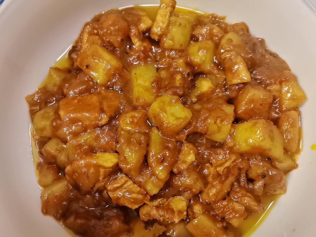 咖喱土豆鸡块