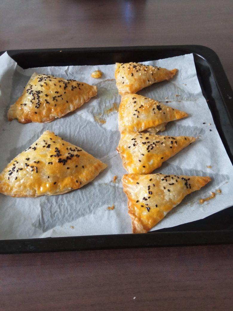 手抓饼版苹果派