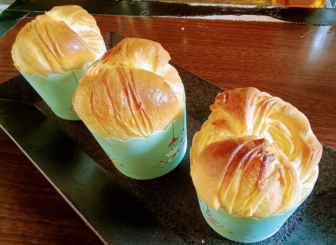 丹麥杯麵包 (偽開酥版)