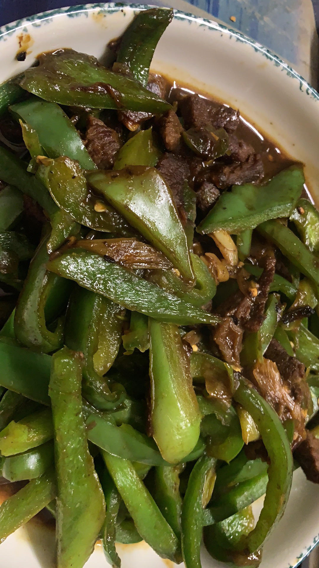 青椒炒牛肉