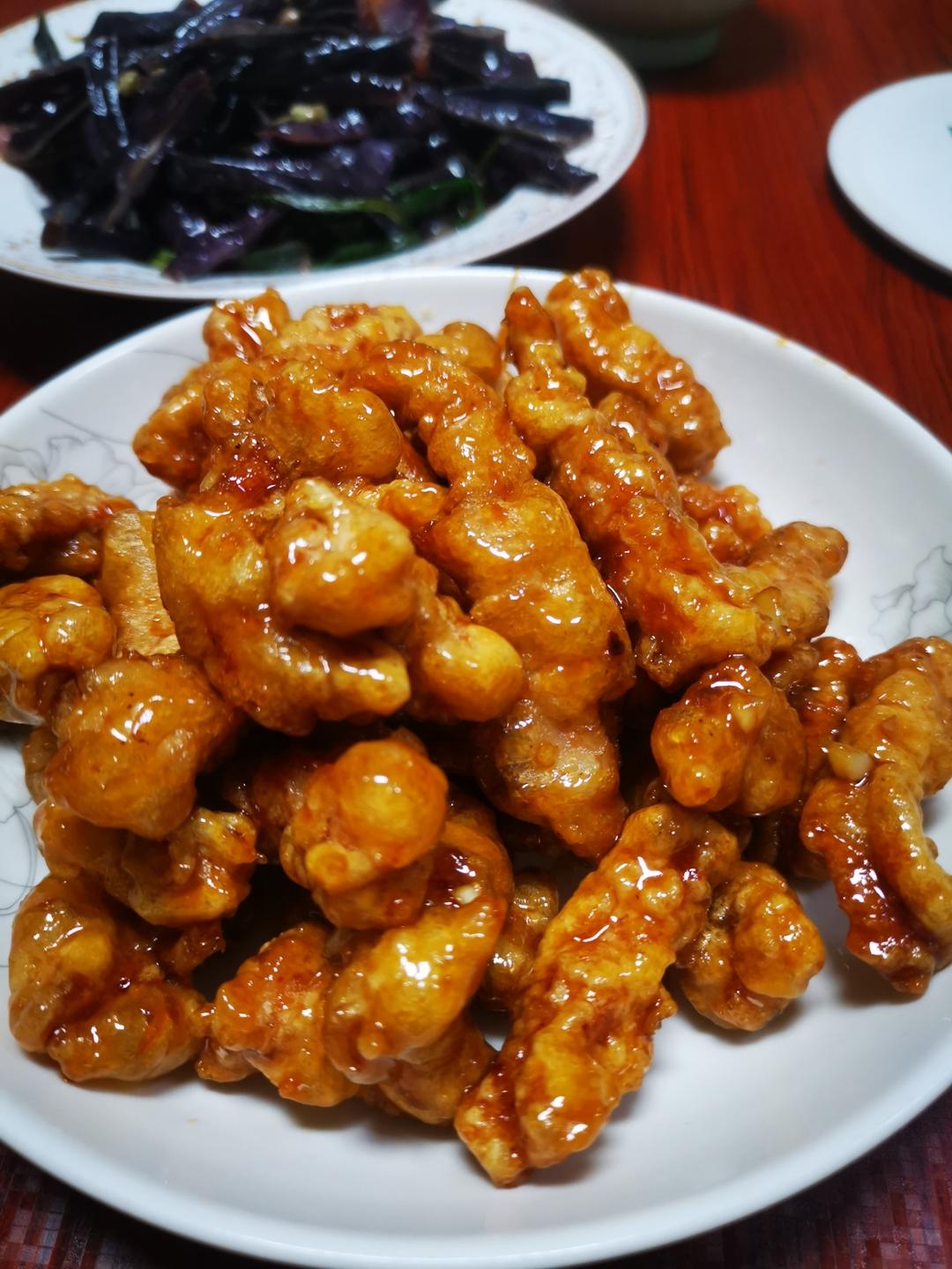 厨师长教你：“糖醋里脊”的老式经典做法，酸甜可口，小孩最爱