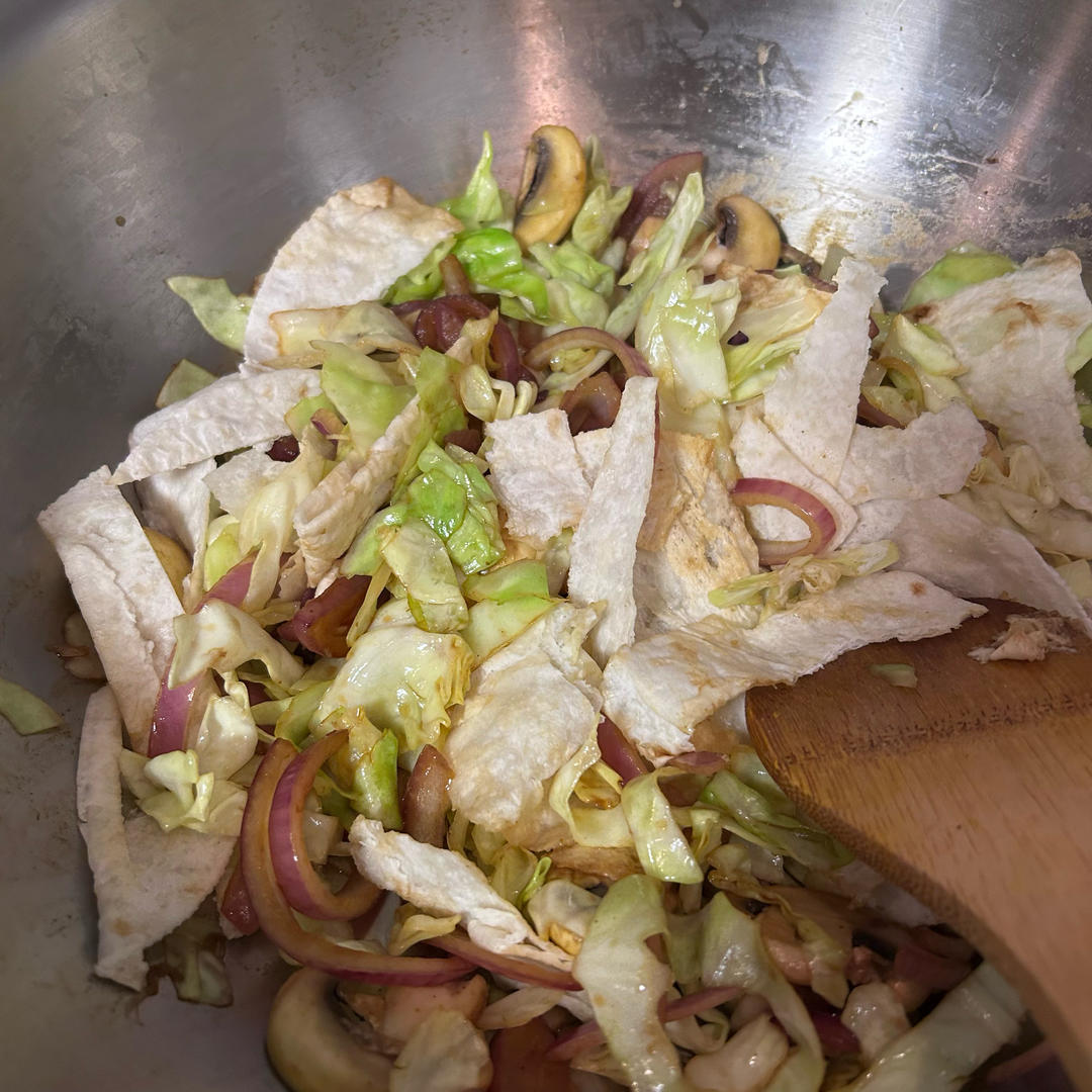 老北京素炒饼(肉炒饼)