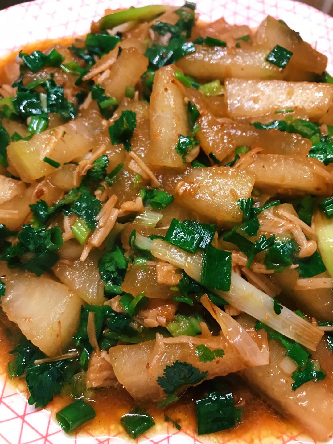 沙茶烧冬瓜「减肥菜」的做法