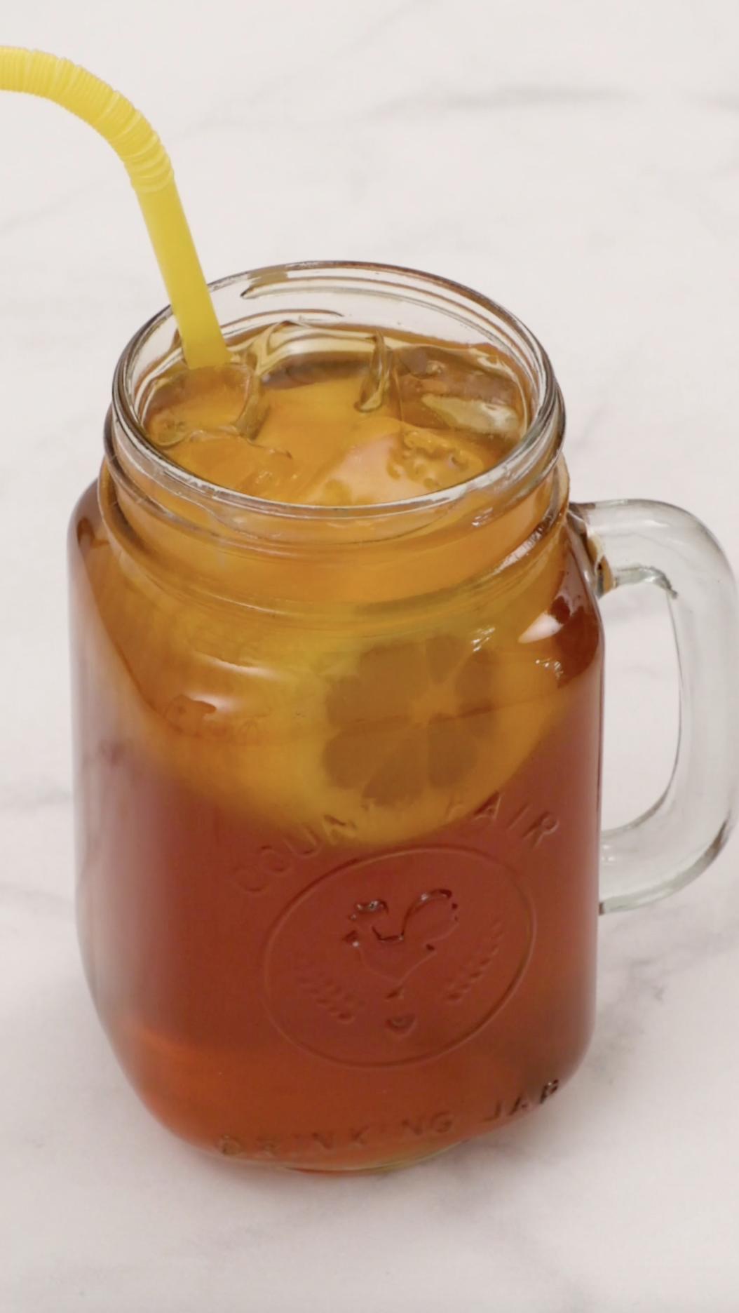 一整颗柠檬冰茶的做法