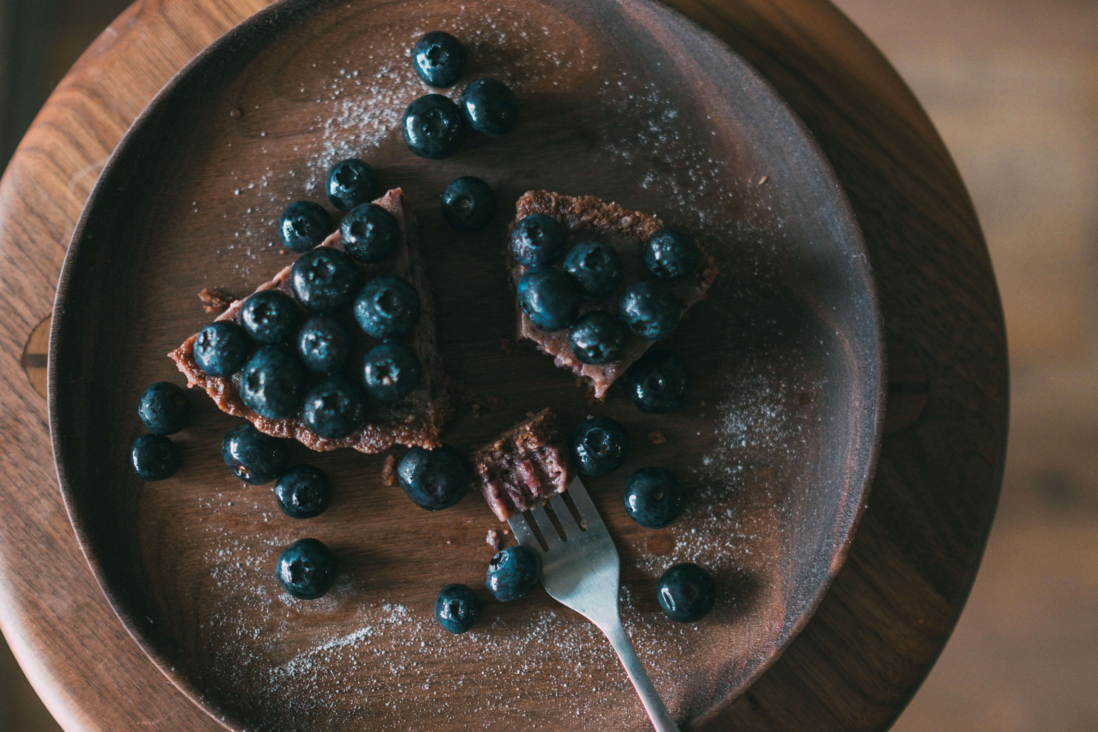 夏日生食甜点——冰冻蓝莓挞