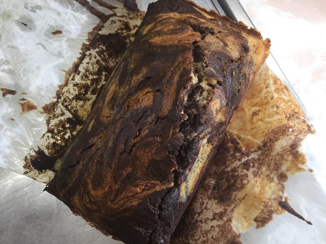 巧克力大理石纹香蕉蛋糕