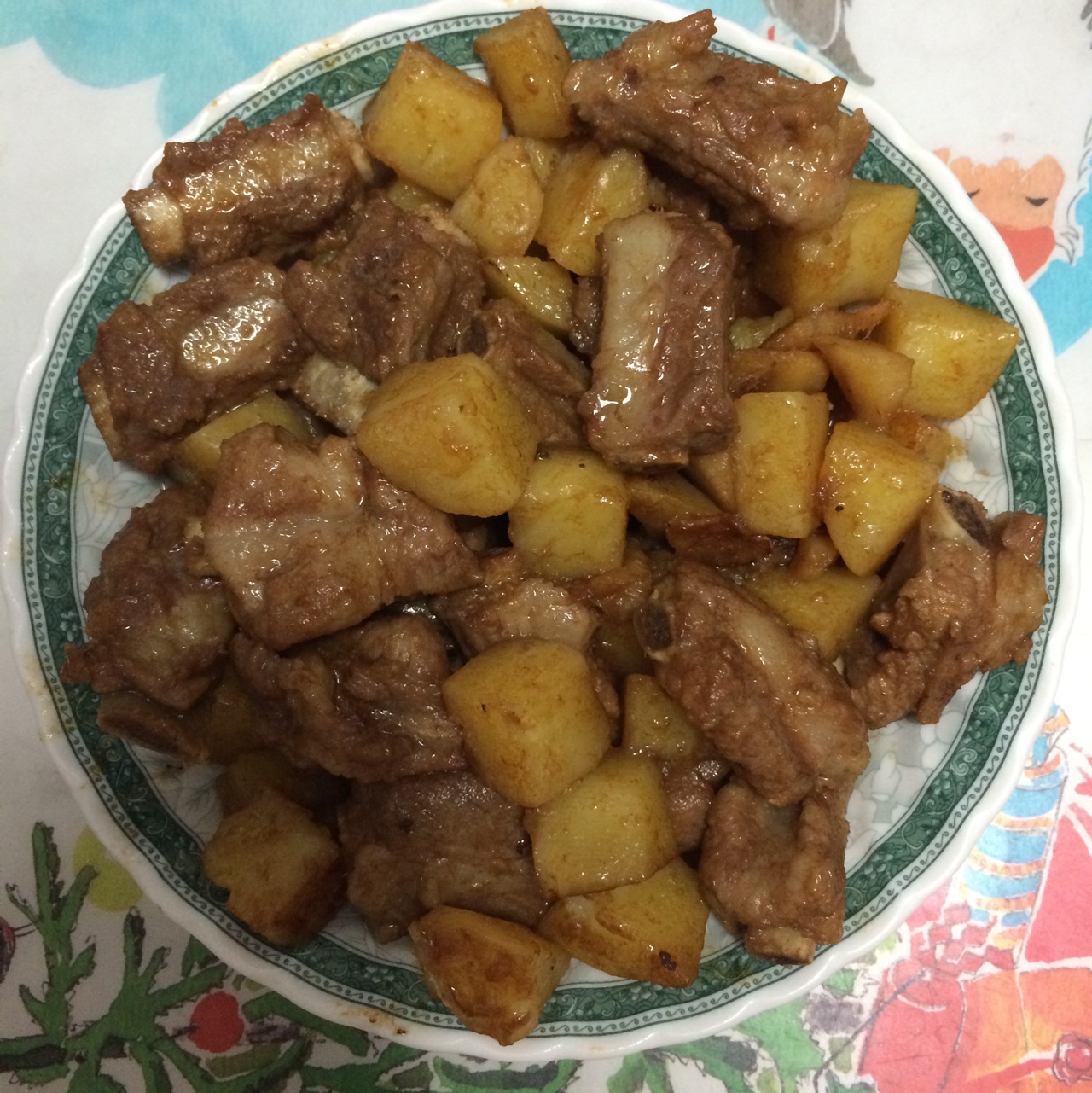酱烧土豆排骨