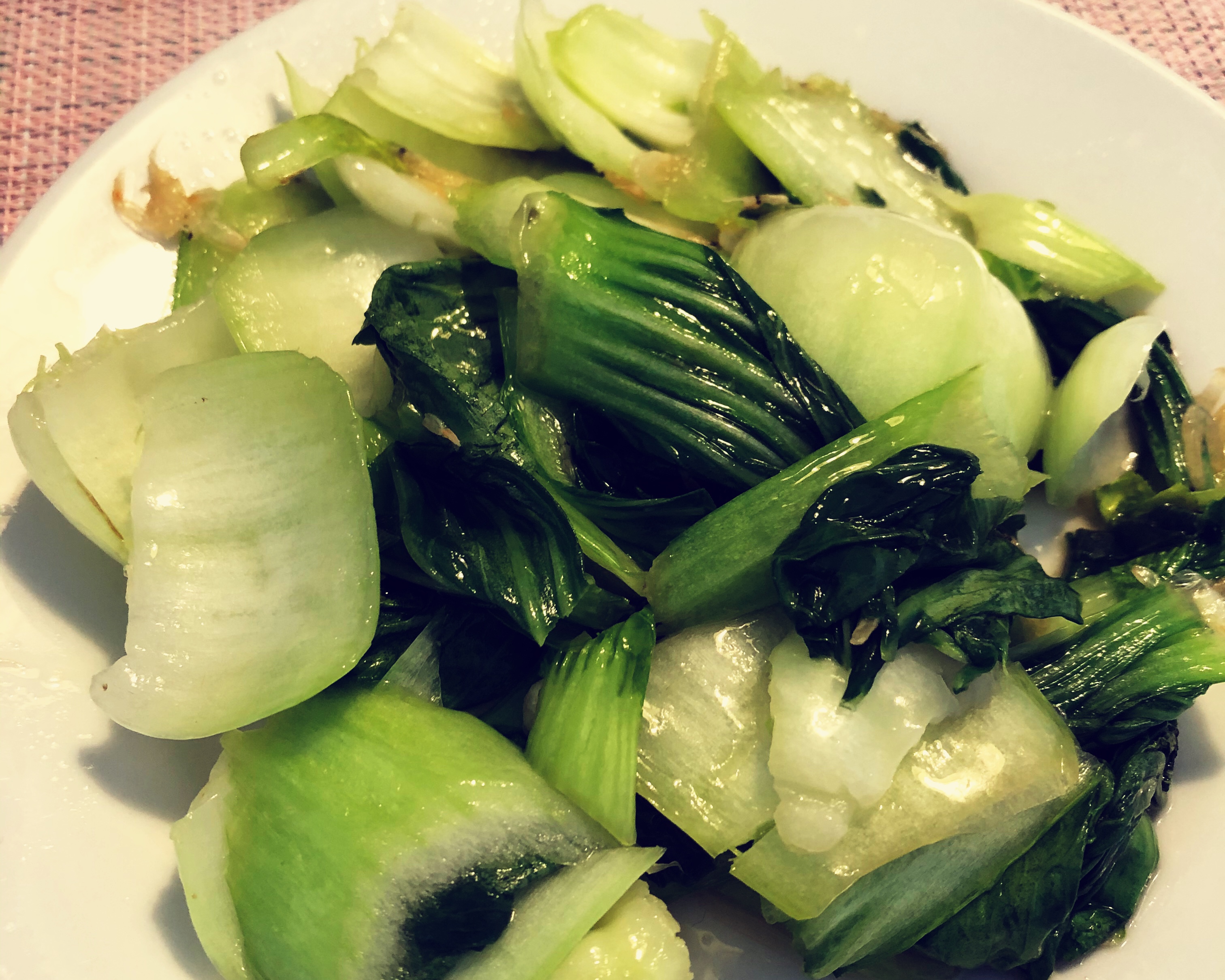 热菜•虾皮炒油菜