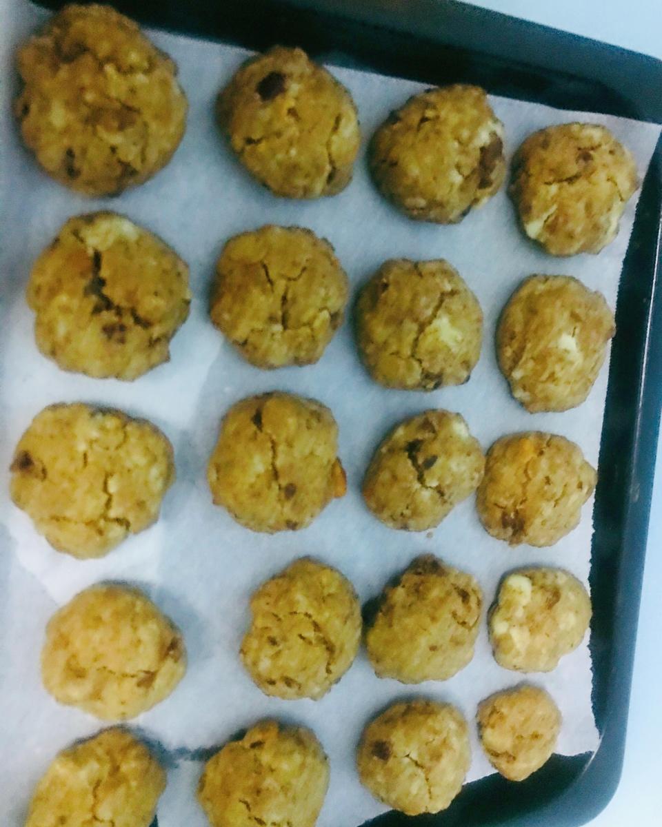 红枣红糖核桃饼干